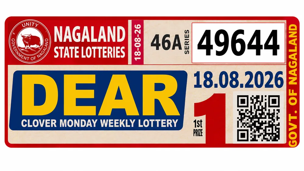 Lottery Sambad sample ticket 18 August 2026 with ticket number 49644