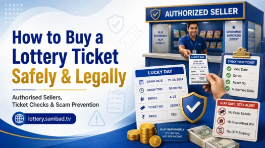 How to buy a lottery ticket safely and legally from an authorised seller